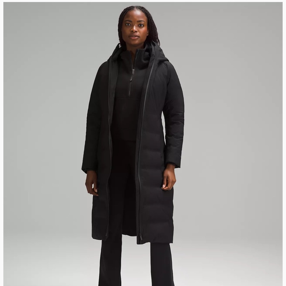 LULULEMON StretchSeal Sleet Street Long Jacket - Size 6
